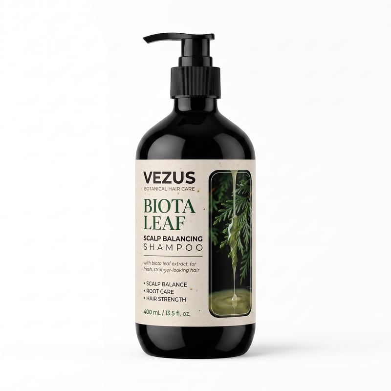VEZUS 草本原浆侧柏叶头皮平衡洗发水 400ml
