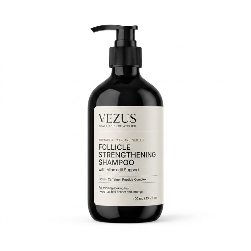 (Custom) VEZUS Follicle Strengthening Shampoo (with 5% Minoxidil) 400ml