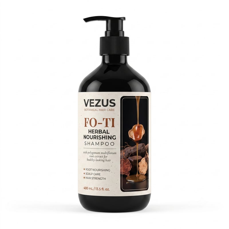 VEZUS 草本植萃何首乌草本滋养洗发水 400ml