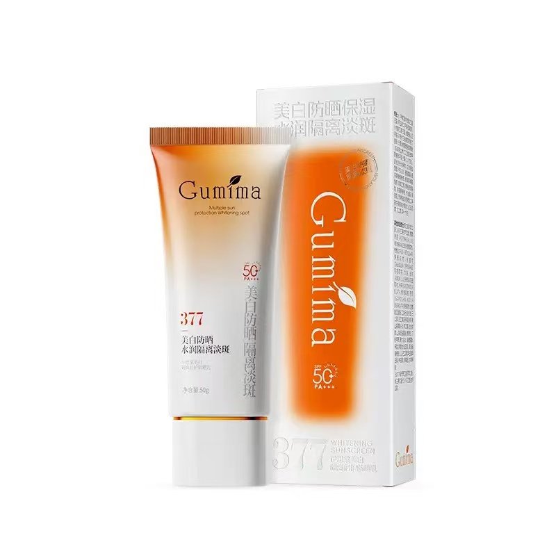 Gumima 377 Whitening Sunscreen SPF50+ PA++++ 50g